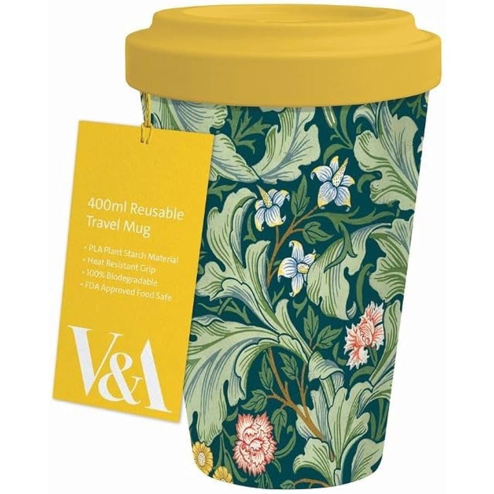 V&A Leicester Wallpaper Travel Mug