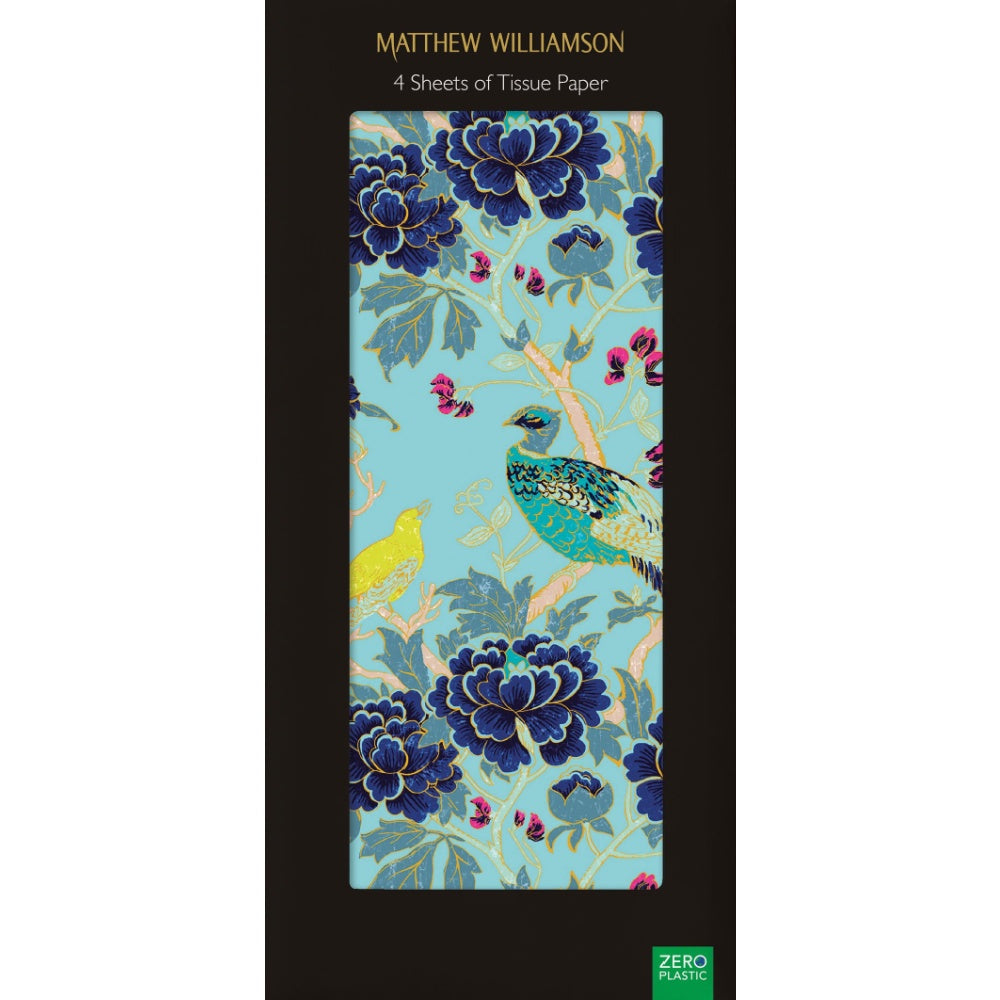 Matthew Williamson Magnolia Peacock Tissue Paper