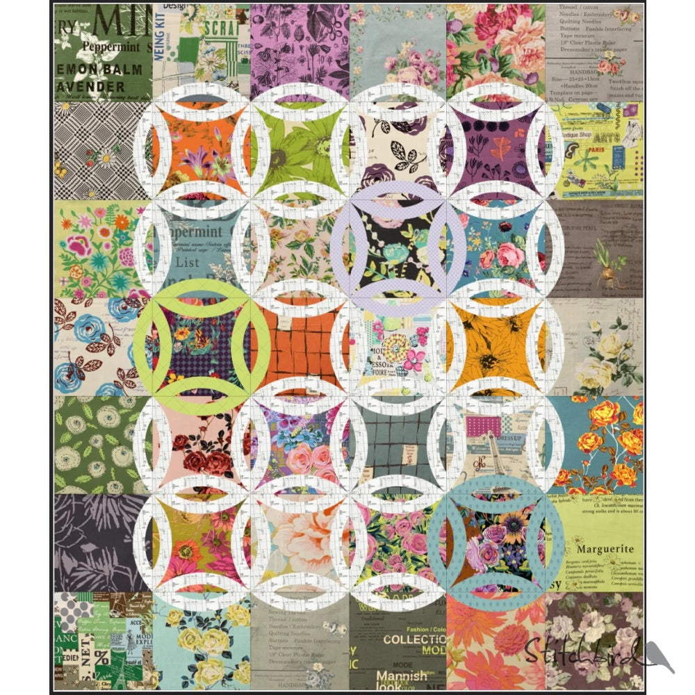 Modern wedding ring quilt pattern 60 photos - Vianawedding.com