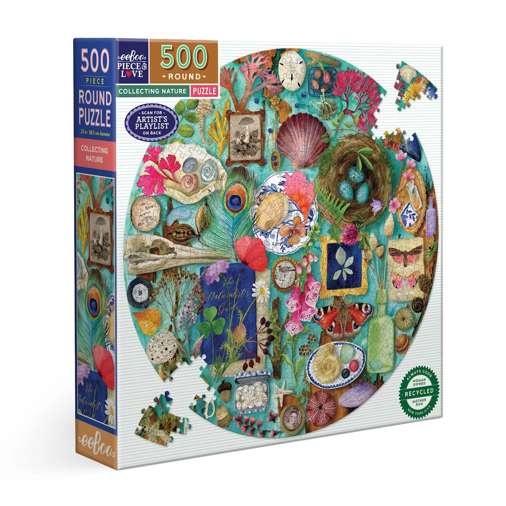 Eeboo Collecting Nature 500pc Puzzle