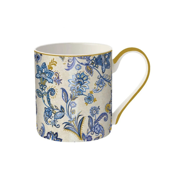 Paisley Blue Mug