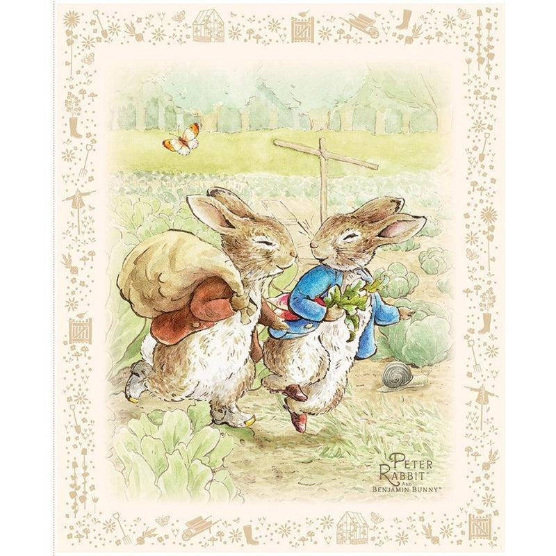 Peter Rabbit & Benjamin Bunny Panel