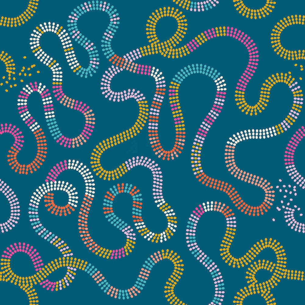 Pivot Beaded in Teal