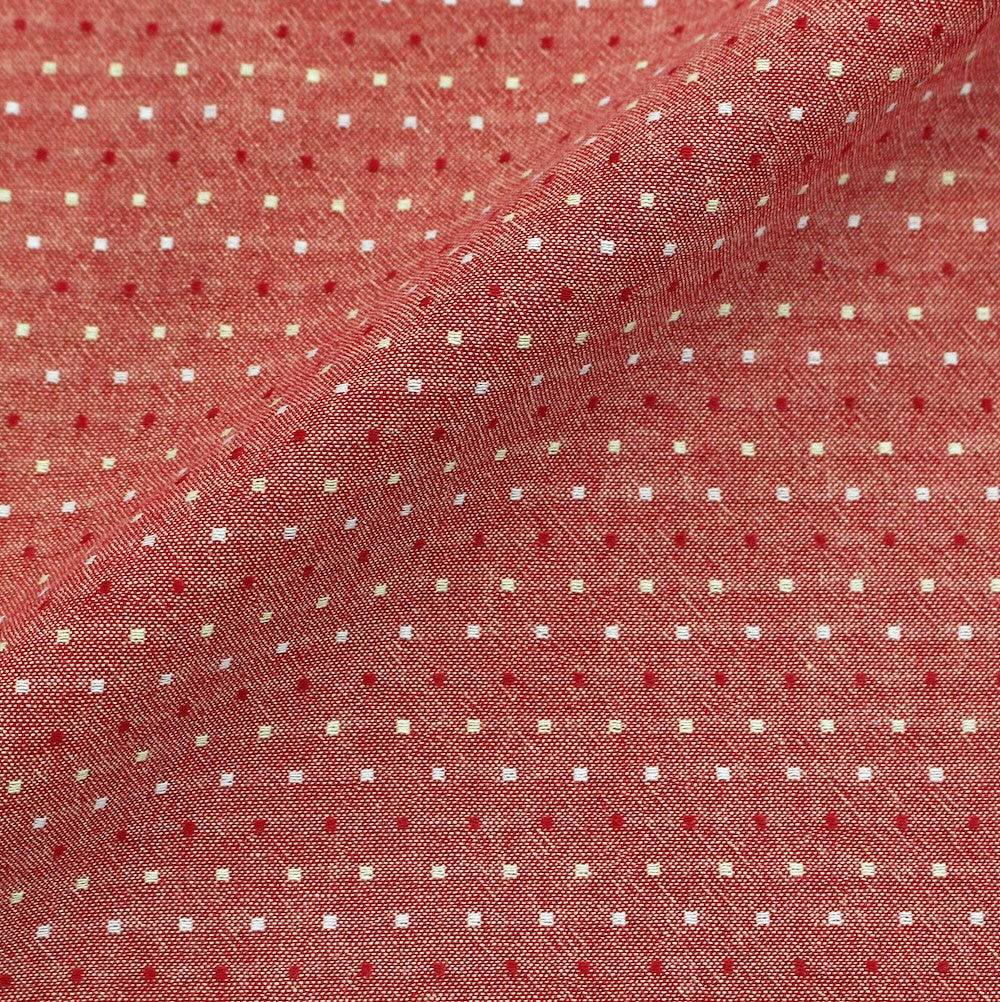 Japanese Yarn Dyed Royal Check Red