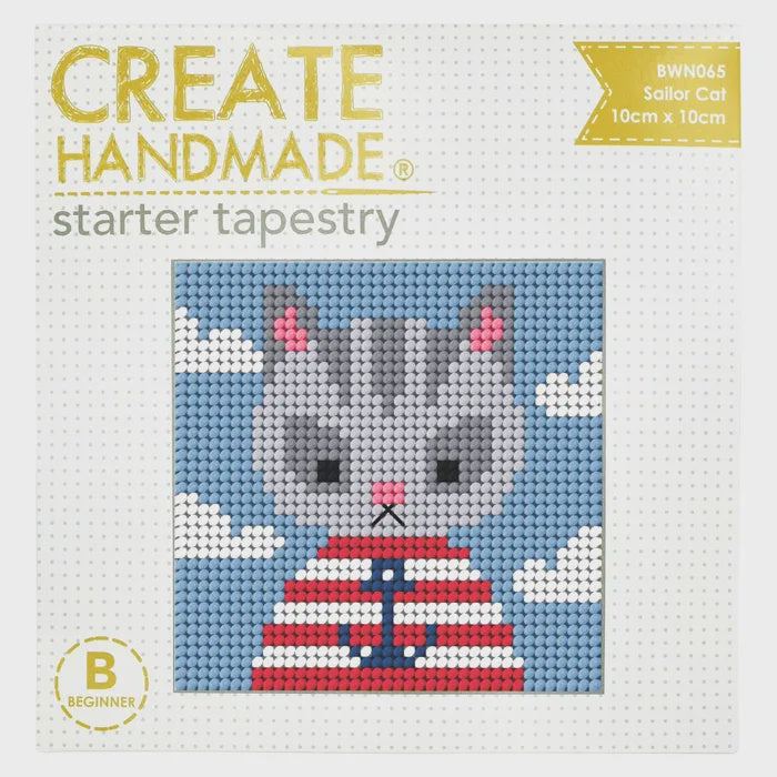 Tapestry Kit - Sailor Cat
