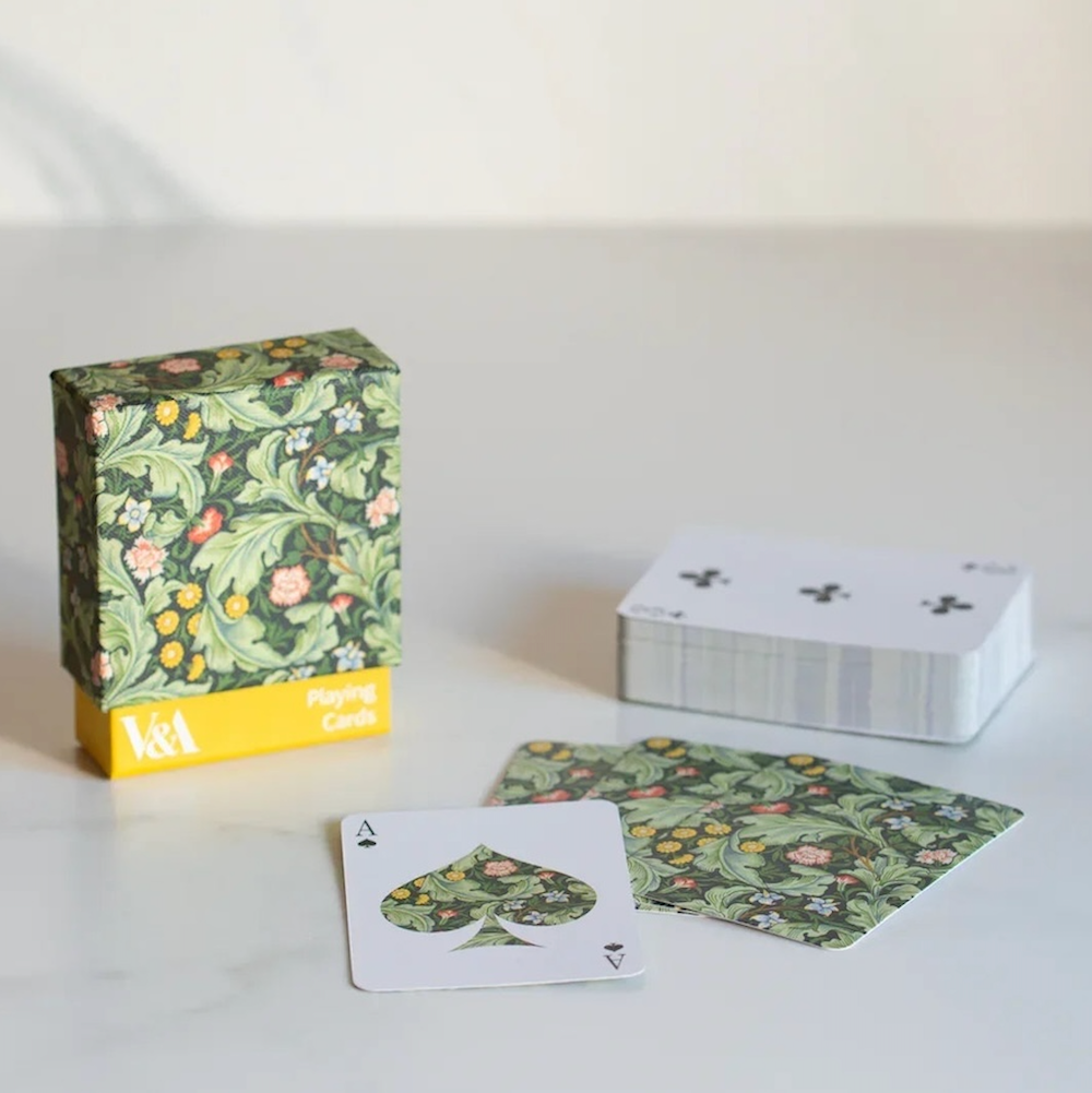 V&A Leicester Wallpaper Playing Cards