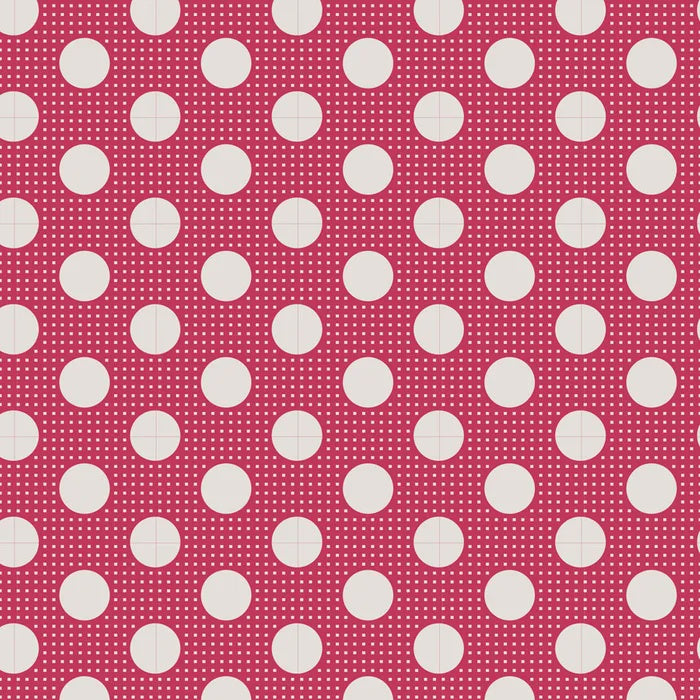 Tilda Medium Dots Red
