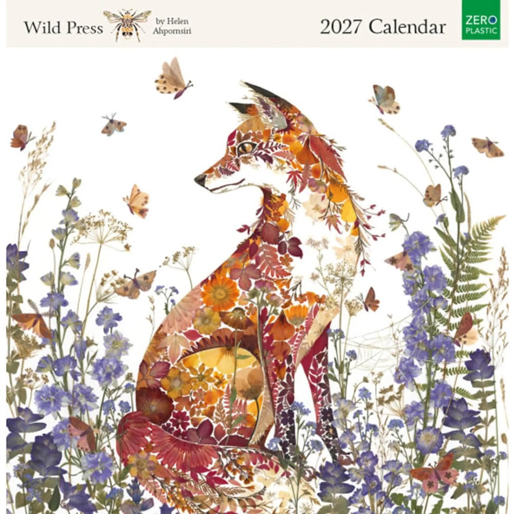 Wild Press 2027 Wall Calendar