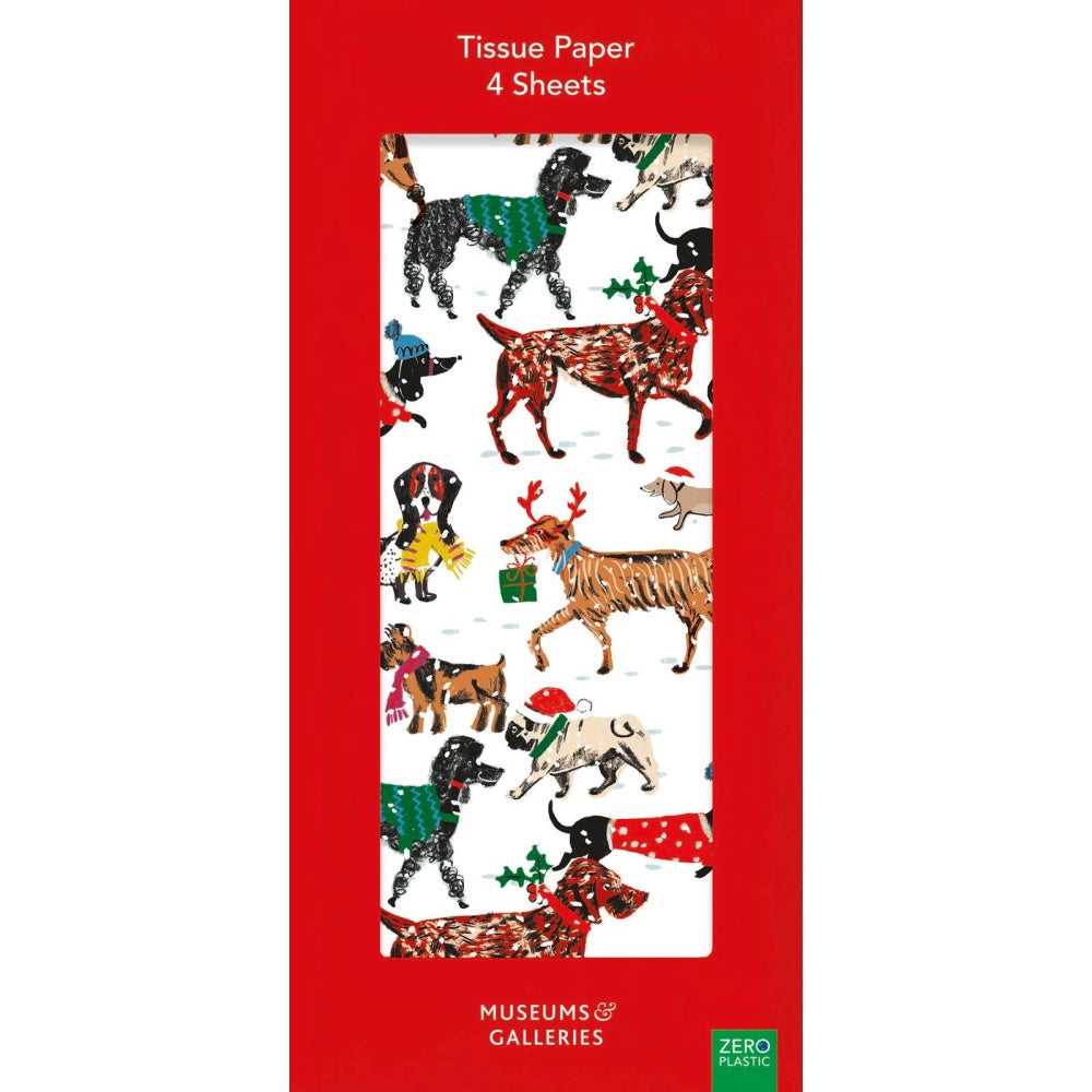 Winter Walkies Tissue Paper x 4