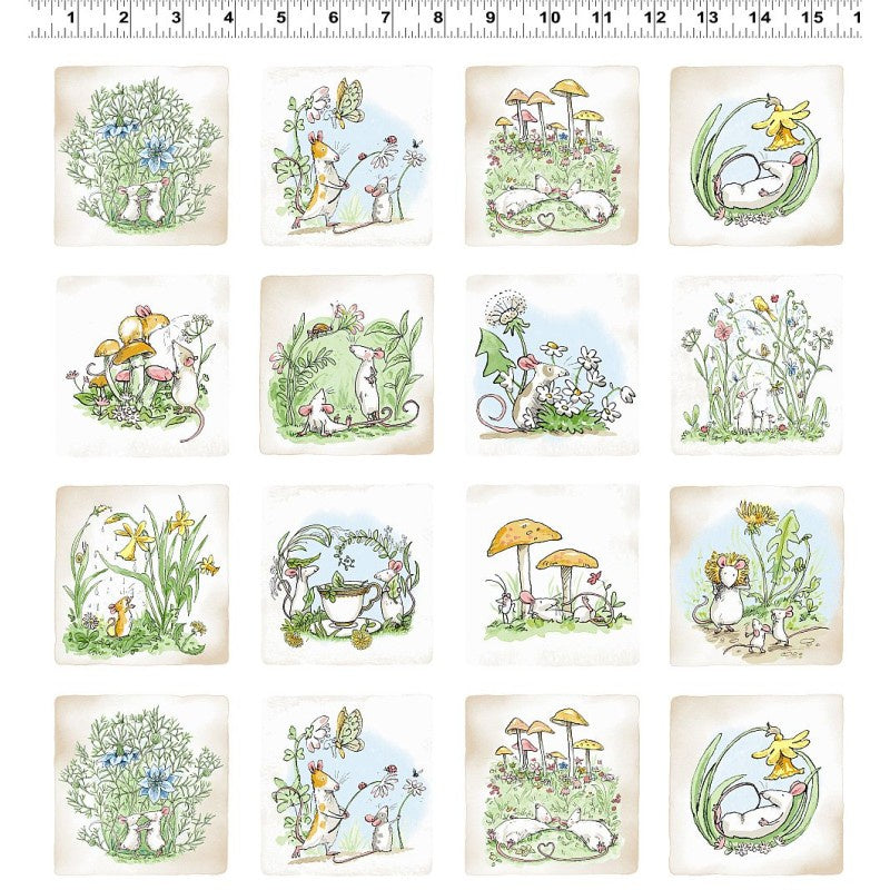 Mouseplay Small Blocks White