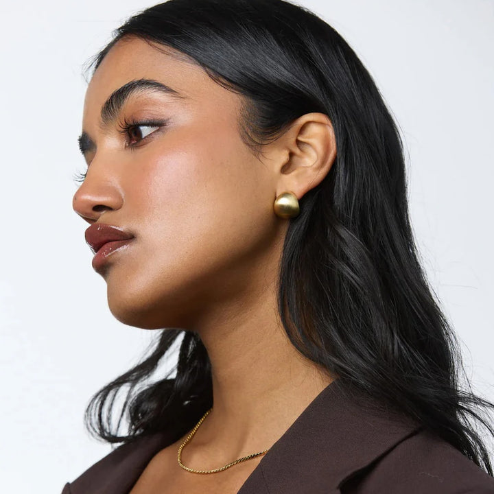 Zafino Taliah Earring in Brushed Gold