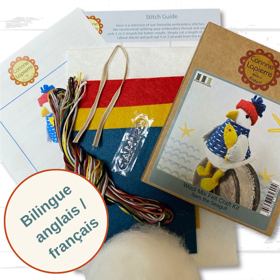 Sam the Seagull Felt Craft Kit