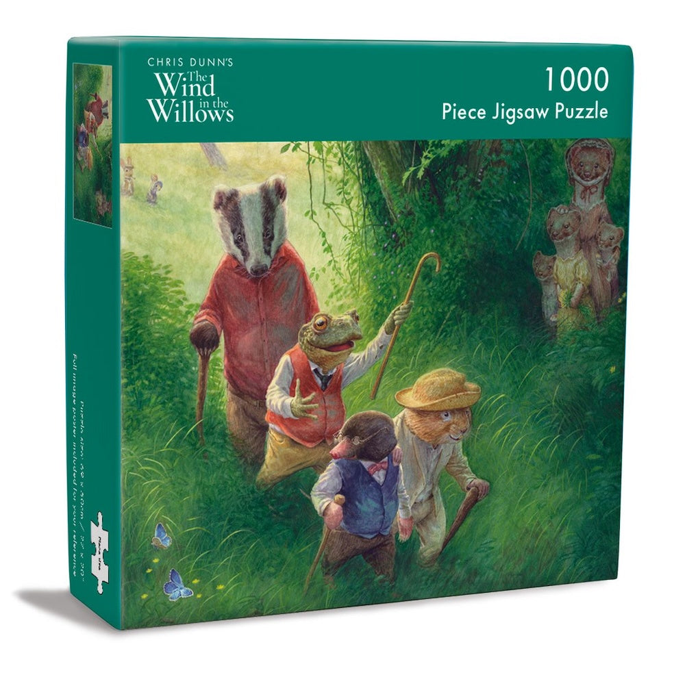 Wind in The Willows Summer Evening Walk 1000pc Puzzle