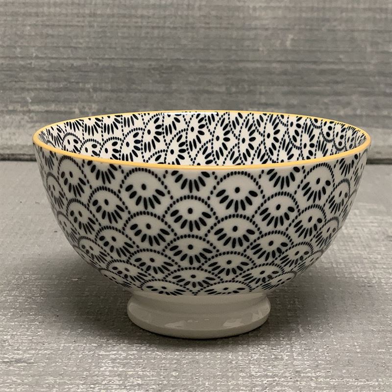 Dotted Scallop Stamped Bowl