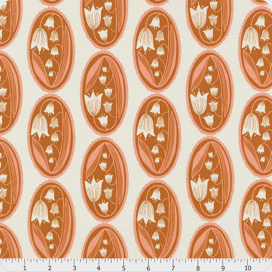 Endpaper: Lily Of The Cameo in Natural Endpaper: Lily Of The Cameo in Natural