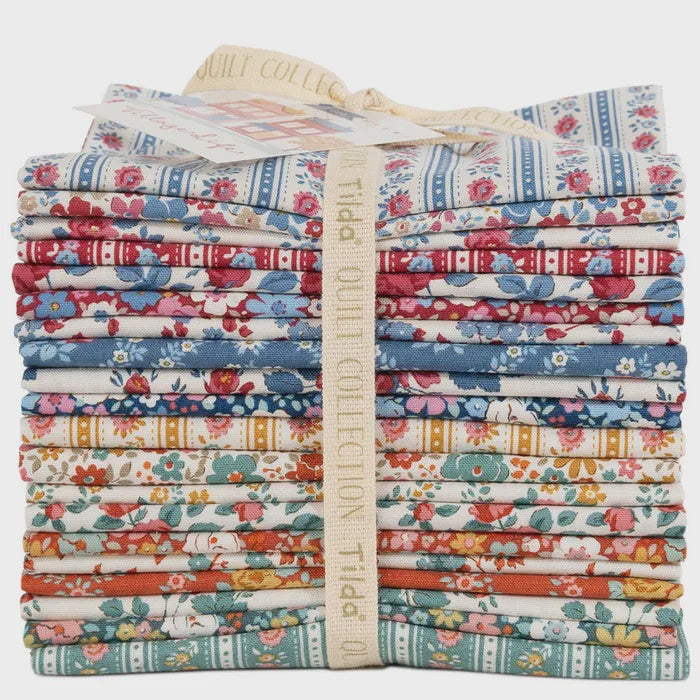 Tilda Village Life Full Fat Quarter Bundle 20 pieces