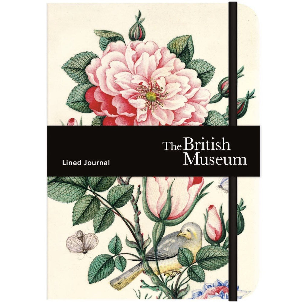 The British Museum Rose Elastic Closure Journal
