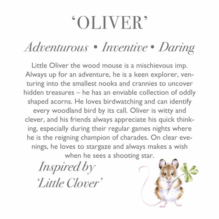 Wrendale Oliver the Mouse