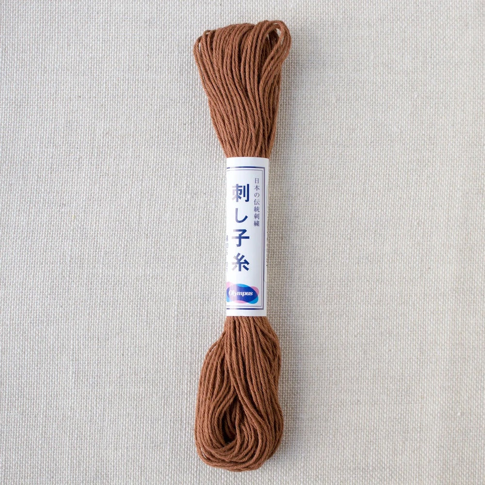 Olympus Sashiko Cotton Thread 3 Brown