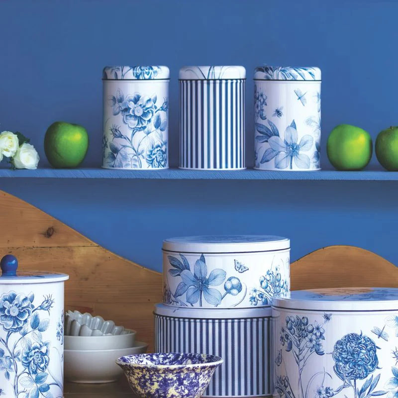 Sanderson Etchings and Roses Caddies