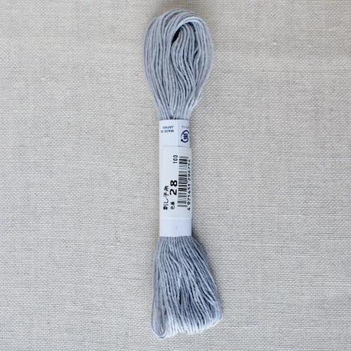 Olympus Sashiko Cotton Thread 28 Grey