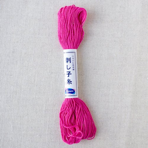 Olympus Sashiko Cotton Thread 21 Hot Pink