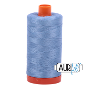 Aurifil Cotton Mako 2720 Light Delft Blue 50wt