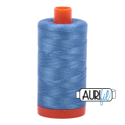 Aurifil Cotton Mako 2725 Light Wedgewood 50wt