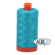 Aurifil Cotton Mako 2810 Turquoise 50wt