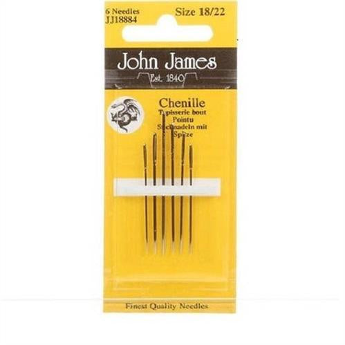John James Chenille Sewing Needles 18/22