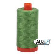 Aurifil Cotton Mako 1114 Grass Green 50wt
