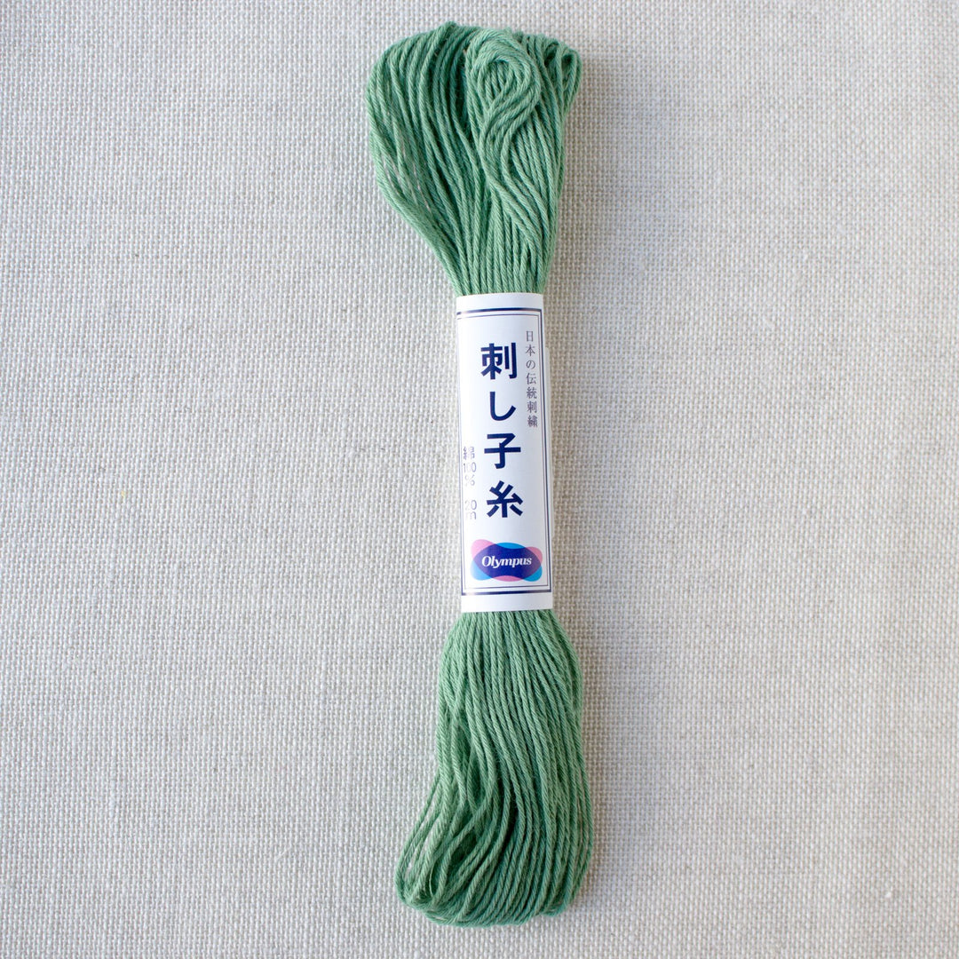Olympus Sashiko Cotton Thread 7 Green