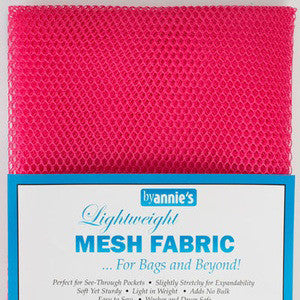 Lightweight Mesh  Fabric Hot Pink