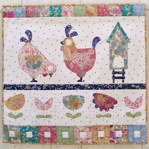 Henhouse Mini Quilt Pattern