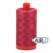 Aurifil Cotton Mako 2230 Red Peony 50wt