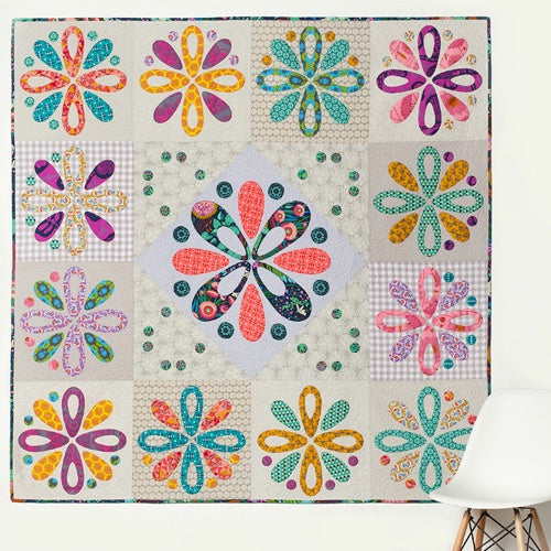 Trinket Box Quilt Pattern and Template Set