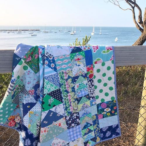 Seaglass Quilt Pattern