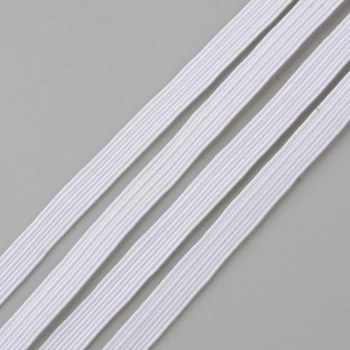 Elastic White 8mm