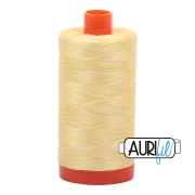 Aurifil Cotton Mako 3910 Lemon Ice 50wt