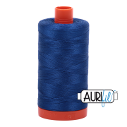 Aurifil Cotton Mako 2740 Dark Cobalt 50wt