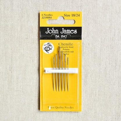 John James Chenille Sewing Needles 18/24
