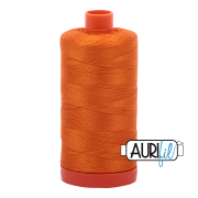 Aurifil Cotton Mako 1133 Bright Orange 50wt