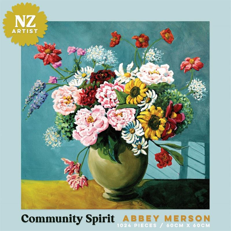 Community Spirit 1024pc Puzzle by Abbey Merson
