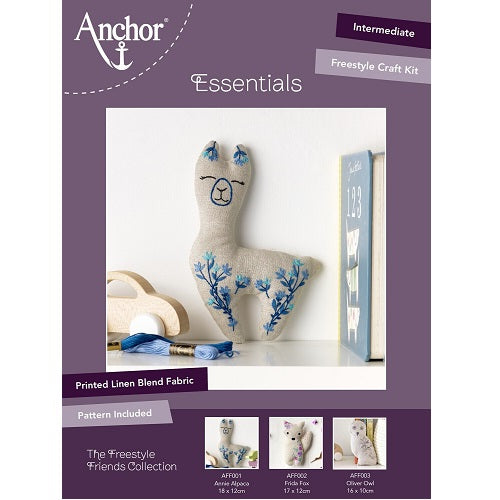 Anchor Essentials Kit - Annie Alpaca Embroidery Kit