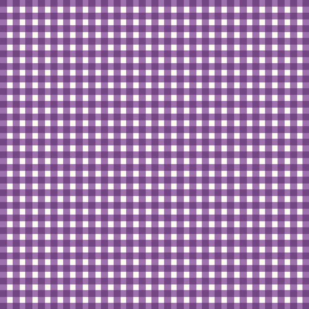 Beautiful Basics Classic Check in Violet