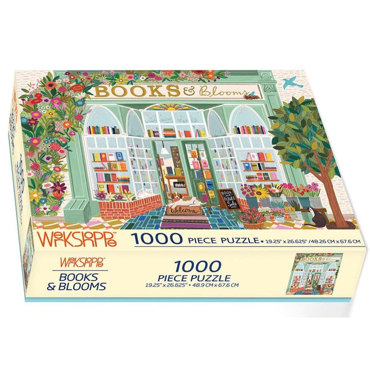 Werkshoppe Books & Blooms 1000pc Puzzle