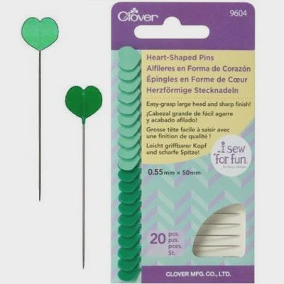 Clover Heart Shaped Pins