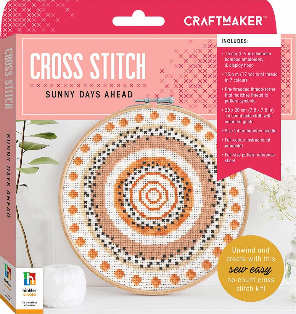Craft Maker Cross Stitch Kit - Sunny Days Ahead – Stitchbird