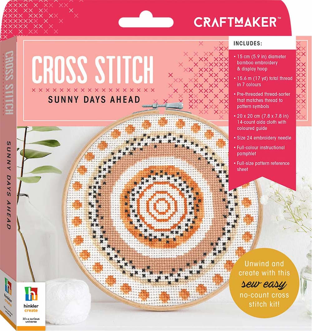 Craft Maker Cross Stitch Kit - Sunny Days Ahead