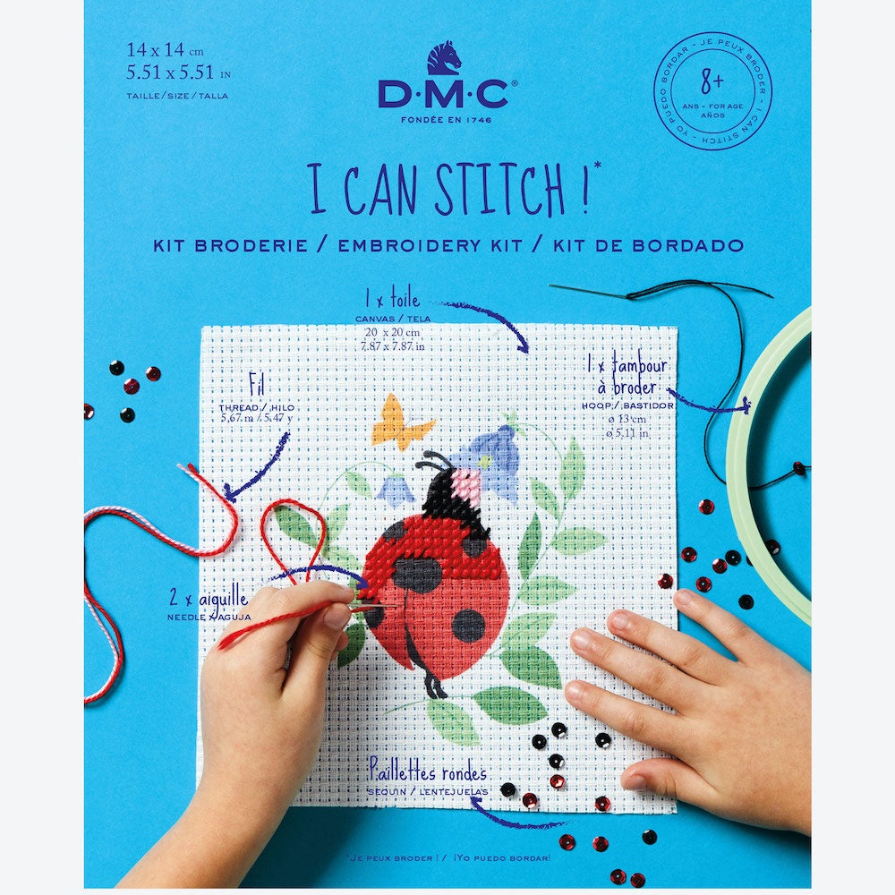 DMC I Can Stitch - Ladybird